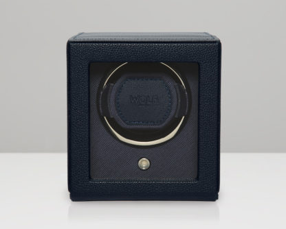 Wolf Cub Navy Watch Winder With Cover 461117