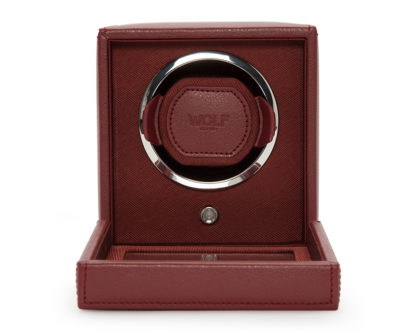 Wolf Cub Bordeaux Watch Winder With Cover 461126