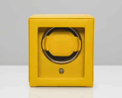 Wolf Cub Yellow Watch Winder With Cover 461192