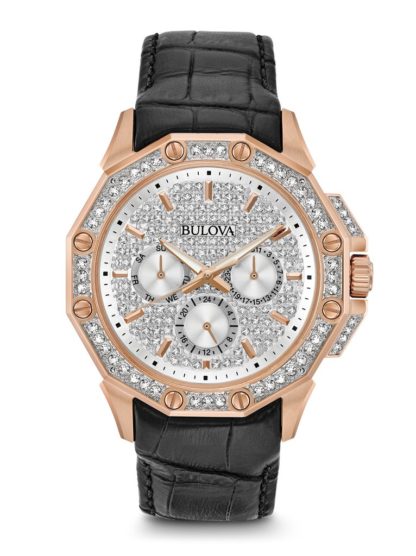 Bulova Men's Crystal Watch 98C125