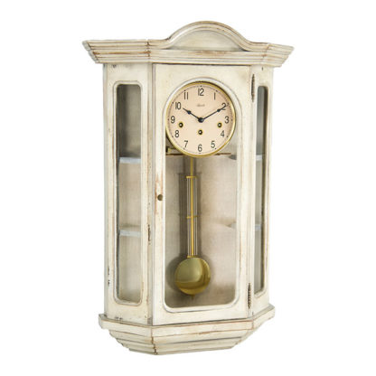 Hermle FAULKNER White Curio Clock 70305-WH0341