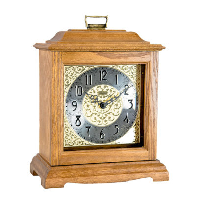 Hermle AUSTEN Oak Quartz Mantel Clock 22518-I9Q