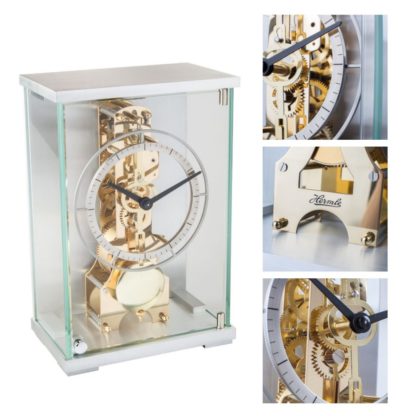 Hermle ALEXA Aluminum Mantel Clock 23049-000791