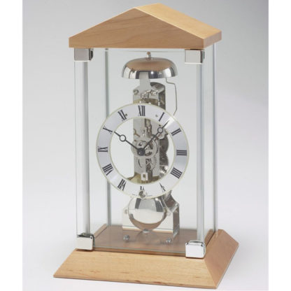 Hermle BARKINGSIDE Beech Mantel Clock 22786-320791