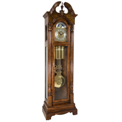 Hermle BLAKELY Floor Dark Oak Clock 010993-041161