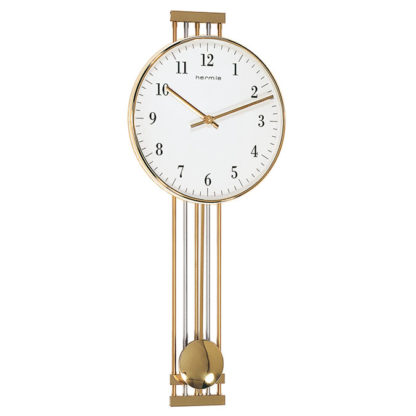 Hermle HIGHBURY Brass Wall Clock 70722-002200