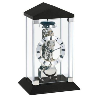 Hermle BARKINGSIDE Black Mantel Clock 22786-740791