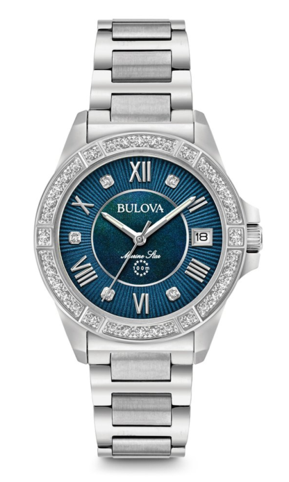 Bulova Women's Marine Star Diamond Watch 96R215