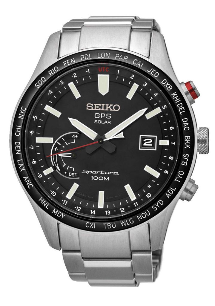 converteerbaar prioriteit Stationair Seiko Sportura GPS Solar SSF003 Watch | Clock Doctor